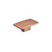 Antique Copper Rectangle Knob 59mm