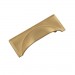 Brass Round Backplate Cup Handle
