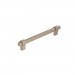 Brushed Nickel Bar Handle 195mm