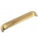 Brushed Satin Brass Bow Handle 157mm