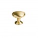 Brushed Satin Brass Knob 32mm