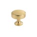 Brushed Satin Brass Knob 40mm
