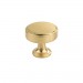 Brushed Satin Brass Knob 40mm