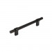 Matt Black Fluted Bar Handle 225mm