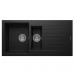 Composite Sink - Granite Black 1.5 Bowl & Drainer