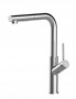 RUBINETA - Bona-35 PO Polished Chrome Pull Out Spray L-Spout Tap 