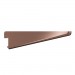 ROTHLEY - Shelving Bracket Antique Copper Twin Slot 370MM