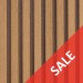 WPC Capri "Cedar" - Composite Cube Wall Cladding